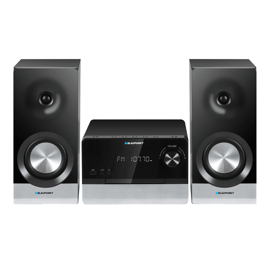 Blaupunkt Mikrofon, CD, USB, FM-radio, Bluetooth, fjärrkontroll, klocka med alarmfunktion, MS40.2BT