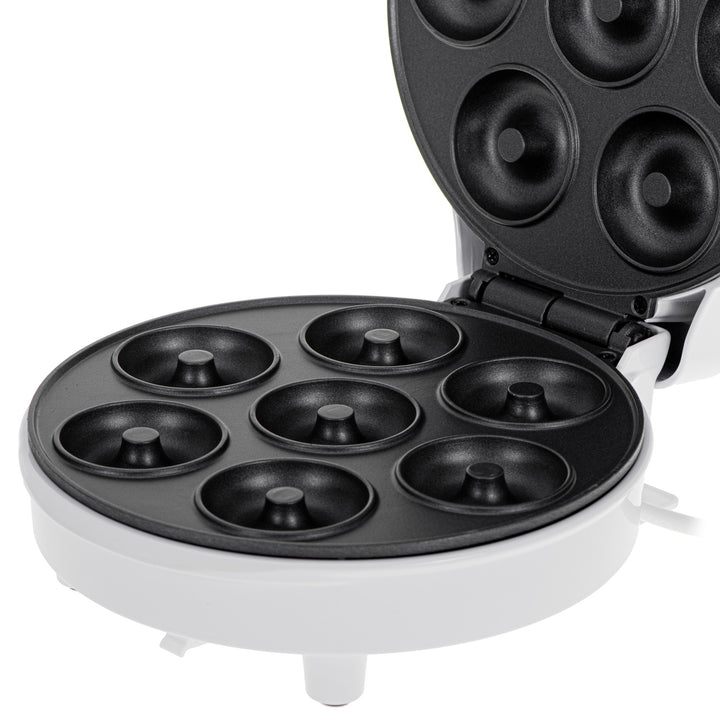 Doughnutmaker Adler, för 7 munkar, non-stick beläggning, vit, 1500W, AD 3075