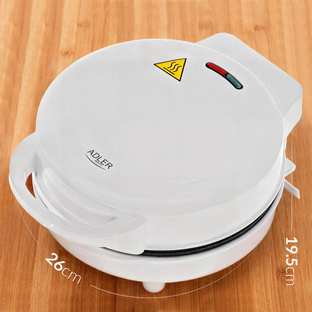 Doughnutmaker Adler, för 7 munkar, non-stick beläggning, vit, 1500W, AD 3075