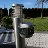 Gnagaravvisare, mårdavvisare, musavvisare Viano, ultraljudsgenerator, strobepanel, tre högtalare, Trio-Strob