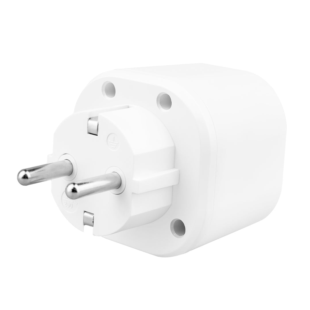 GreenBlue fjärrstyrda eluttag, 3 st, programmerbara, räckvidd upp till 30 m, 220–240 V AC, 50/60 Hz, 16 A, 433 MHz, GB313 F