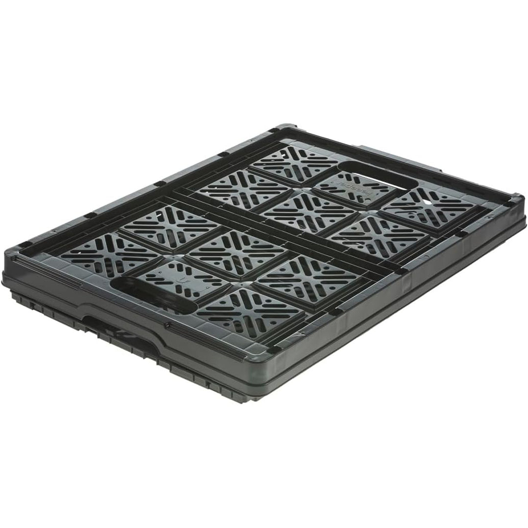 Keeeper Ida Folding Basket, 32L, Svart, Slitstark och lätt att rengöra