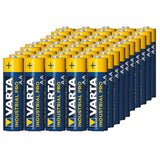 50x R-06 LR6 AA 1,5V alkaliskt batteri Varta Industrial 4006
