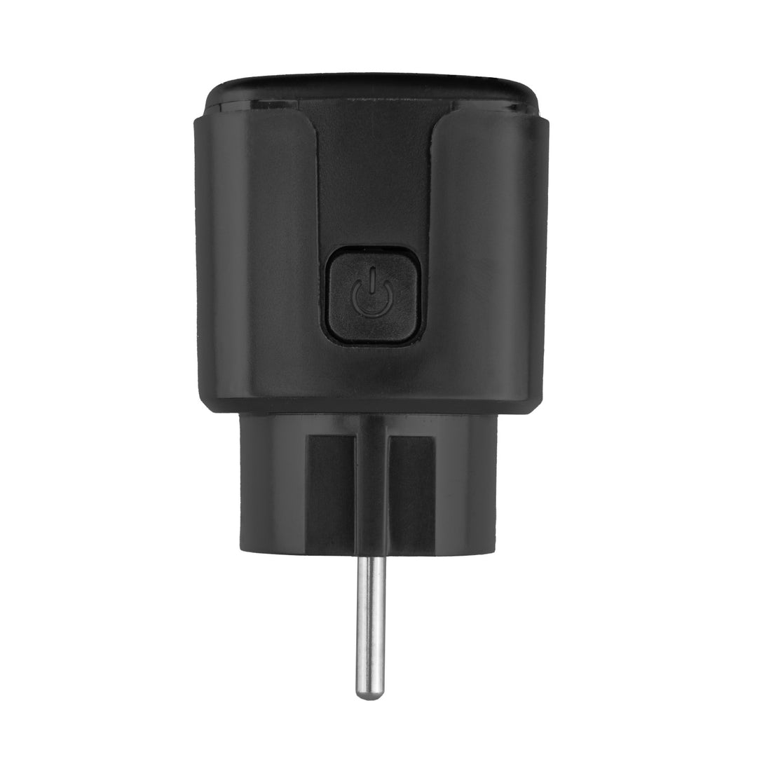 GreenBlue WiFi-styrd eluttag, Android/iOS/Alexa/Google Home, timer, effektmätare, max 16 A/3840 W, GB735 B