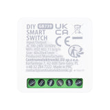 GreenBlue WiFi-relä för infälld montering, Android/iOS/Alexa/Google Home, 100–240 V växelström, 50/60 Hz, max. 16 A, för LED 150 W, GB739