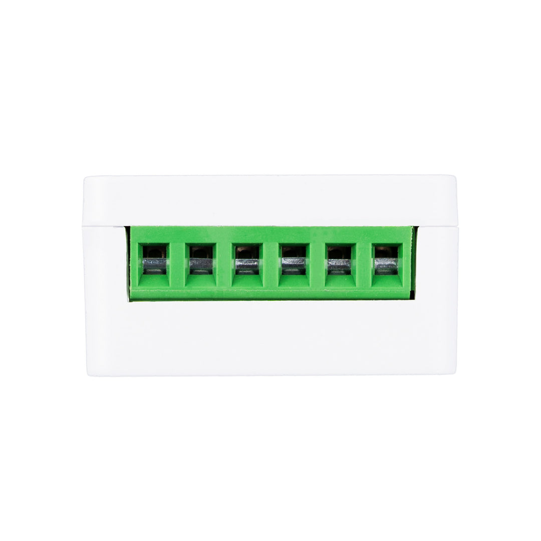 GreenBlue WiFi-relä för infälld montering, Android/iOS/Alexa/Google Home, 100–240 V växelström, 50/60 Hz, max. 16 A, för LED 150 W, GB739