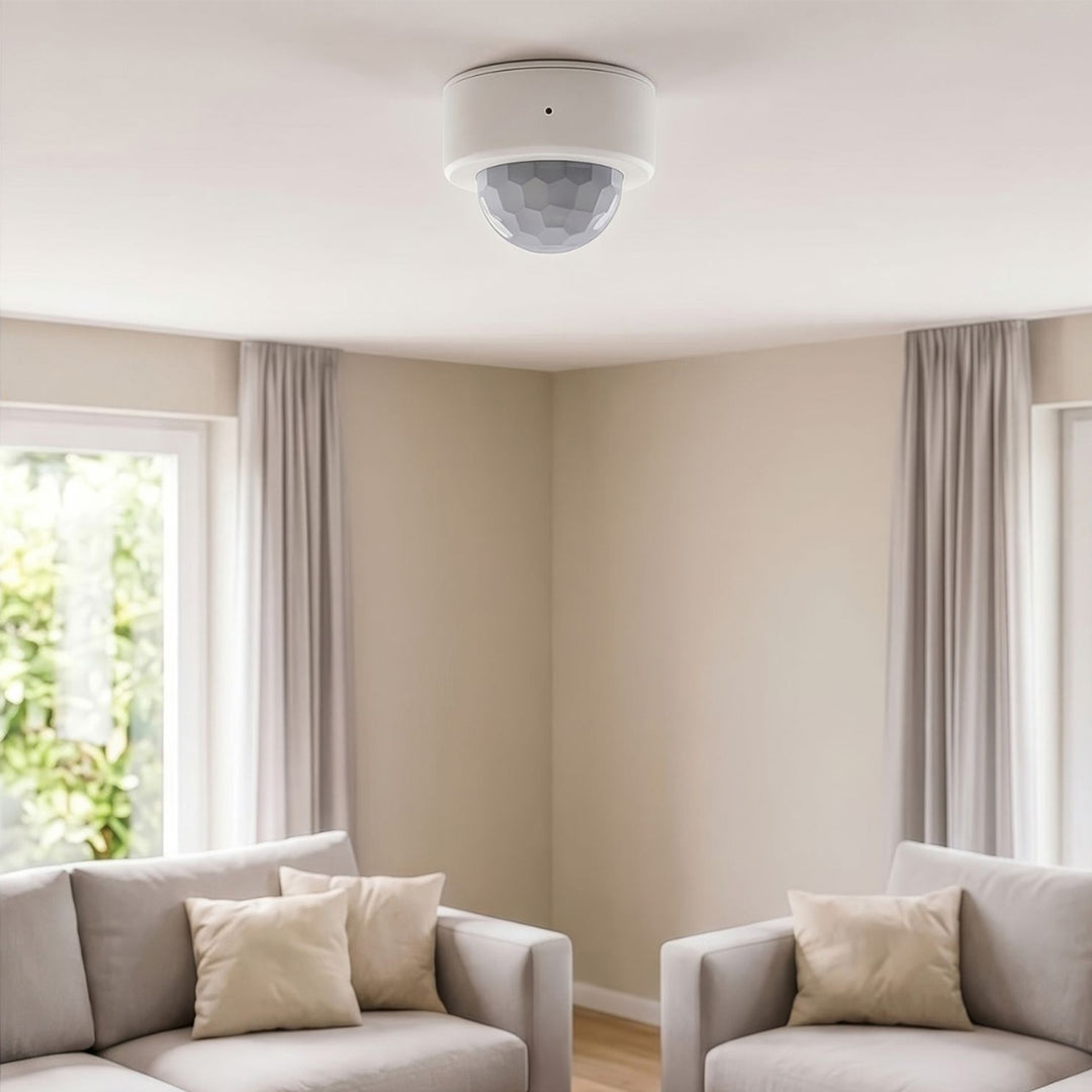 Trådlös rörelsesensor Zigbee Tuya GreenBlue, Android/iOS, CR2450 DC 3,0 V, detekteringsvinkel 120° / upp till 8 m, GB740