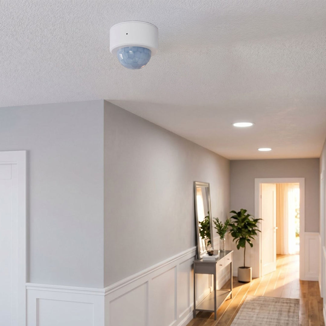 Trådlös rörelsesensor Zigbee Tuya GreenBlue, Android/iOS, CR2450 DC 3,0 V, detekteringsvinkel 120° / upp till 8 m, GB740