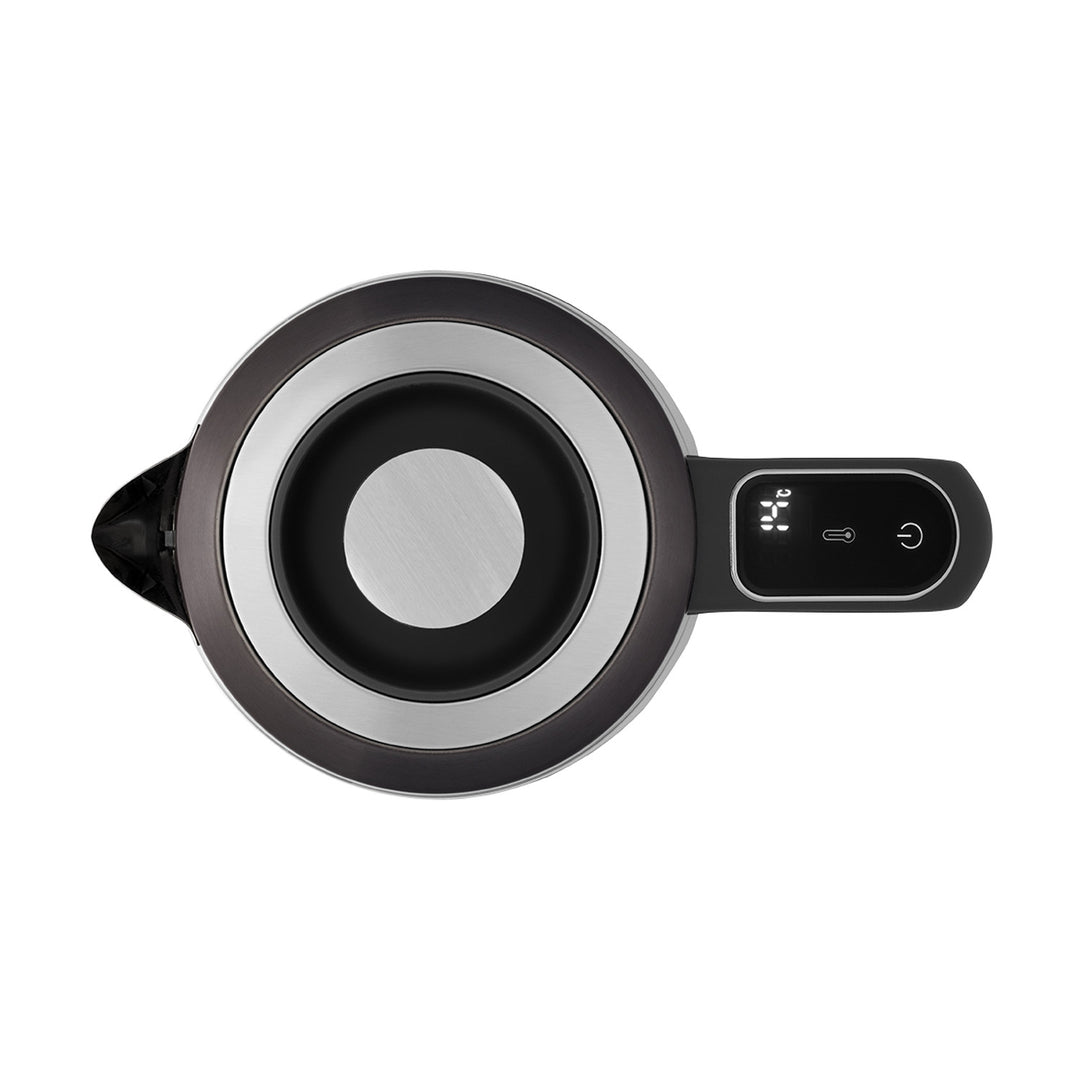 Concept elektrisk vattenkokare i glas, kapacitet 1,7 l, effekt 1850–2200 W, färg svart, Strix-kontakt, temperaturreglering, digital styrning, RK4195