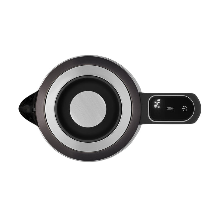 Concept elektrisk vattenkokare i glas, kapacitet 1,7 l, effekt 1850–2200 W, färg svart, Strix-kontakt, temperaturreglering, digital styrning, RK4195