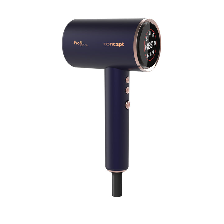 Hårtork Concept ProfiCare, BLDC-motor, magnetiska munstycken, Oil Therapy-funktion, barnläge, Cold Mode-funktion, VV8100