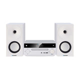Blaupunkt mikrotorn, effekt 150 W, FM-radio, AUX-uttag och USB-anslutning, Bluetooth, HDMI-ingång, klocka med alarm, LED-display, färg vit, MS30.02BT