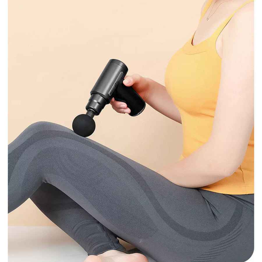 Massageapparat för enkel och snabb massage av spända muskler, Media-tech, 4 utbytbara massageköp, MT6521