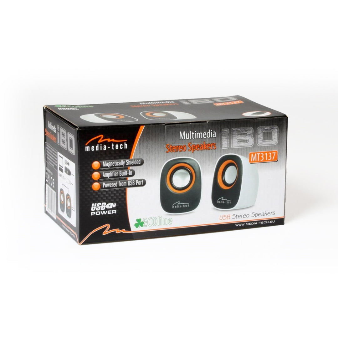 USB-drivna 2.0-datorhögtalare, Media-Tech, MT3137