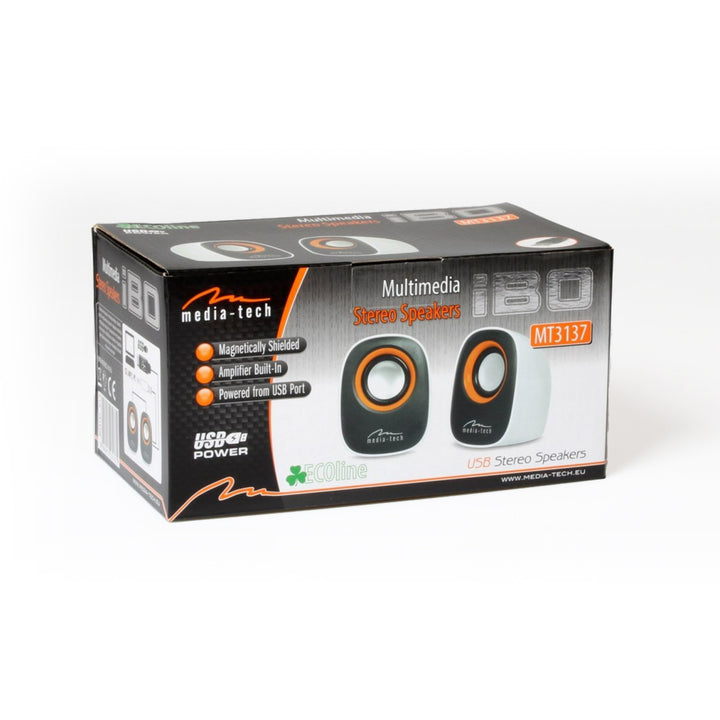 USB-drivna 2.0-datorhögtalare, Media-Tech, MT3137