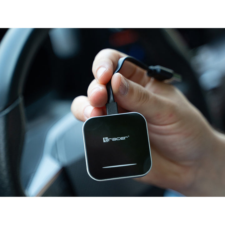 Trådlös adapter för CarPlay och Android Auto Tracer, WiFi, Bluetooth 5.0, CarLink PRO