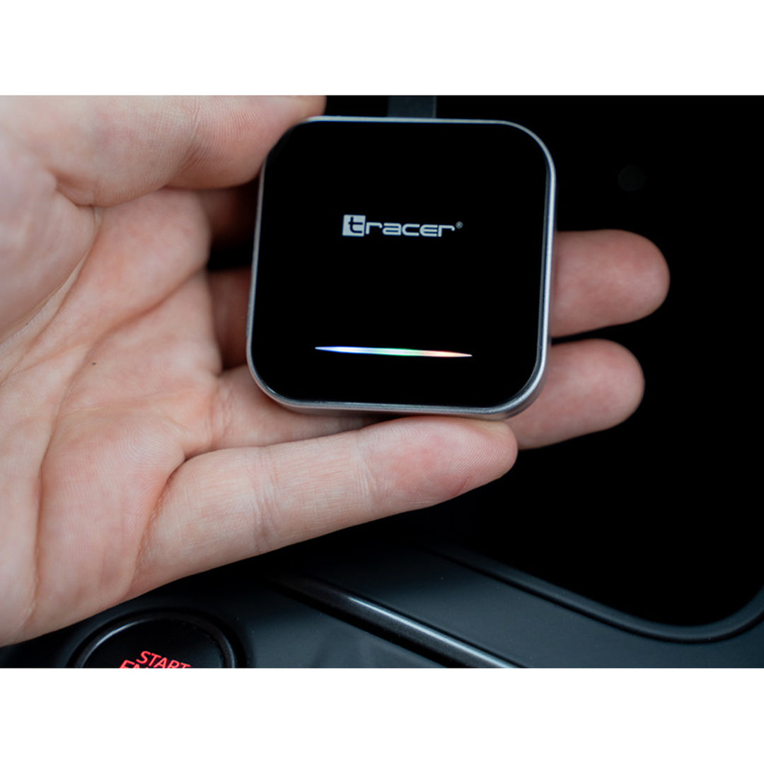 Trådlös adapter för CarPlay och Android Auto Tracer, WiFi, Bluetooth 5.0, CarLink PRO