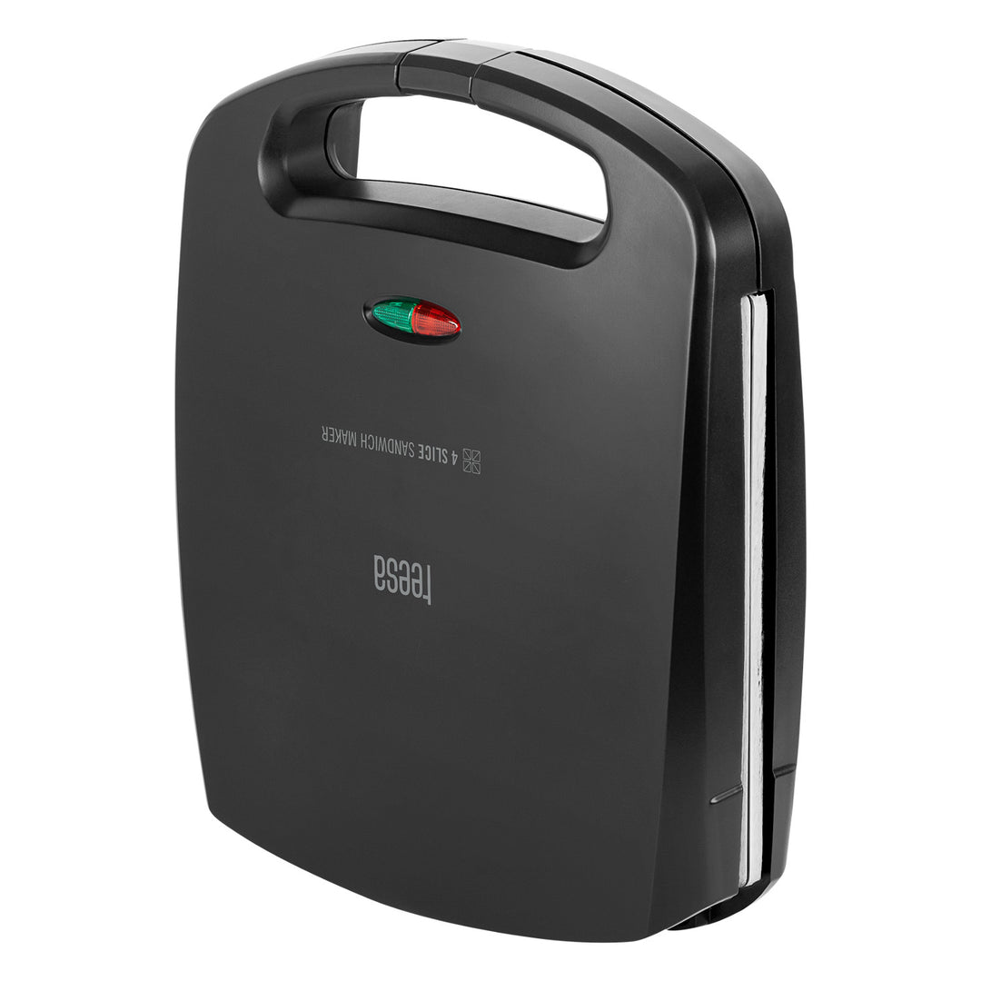 Teesa smörgåsgrill, keramiska insatser, för 4 smörgåsar, maximal effekt 1500 W, TSA3229B