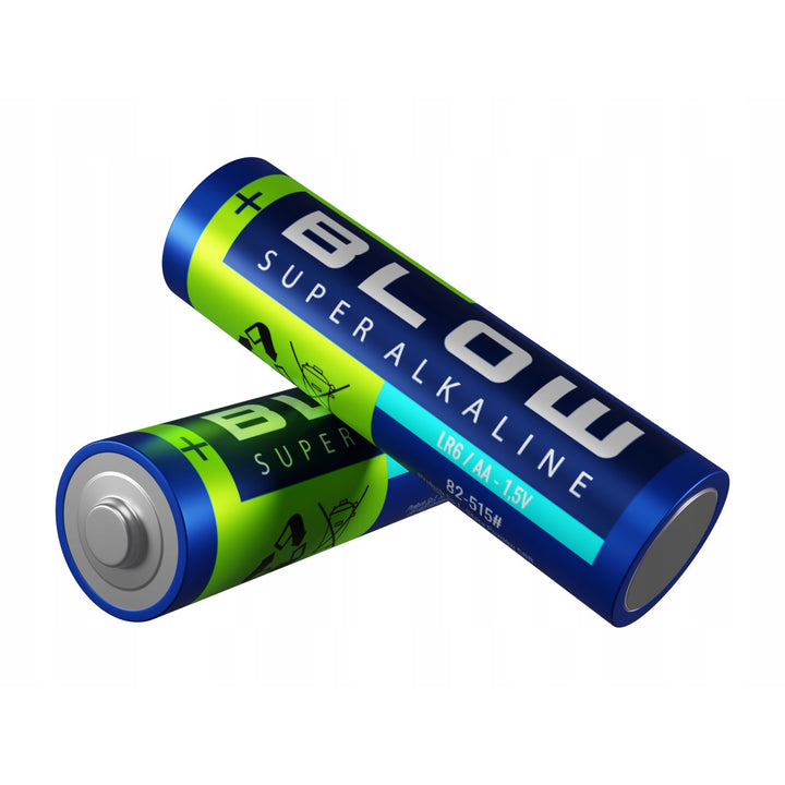 Alkalibatterier AA Blow, LR6, spänning 1,5 V, 40-pack