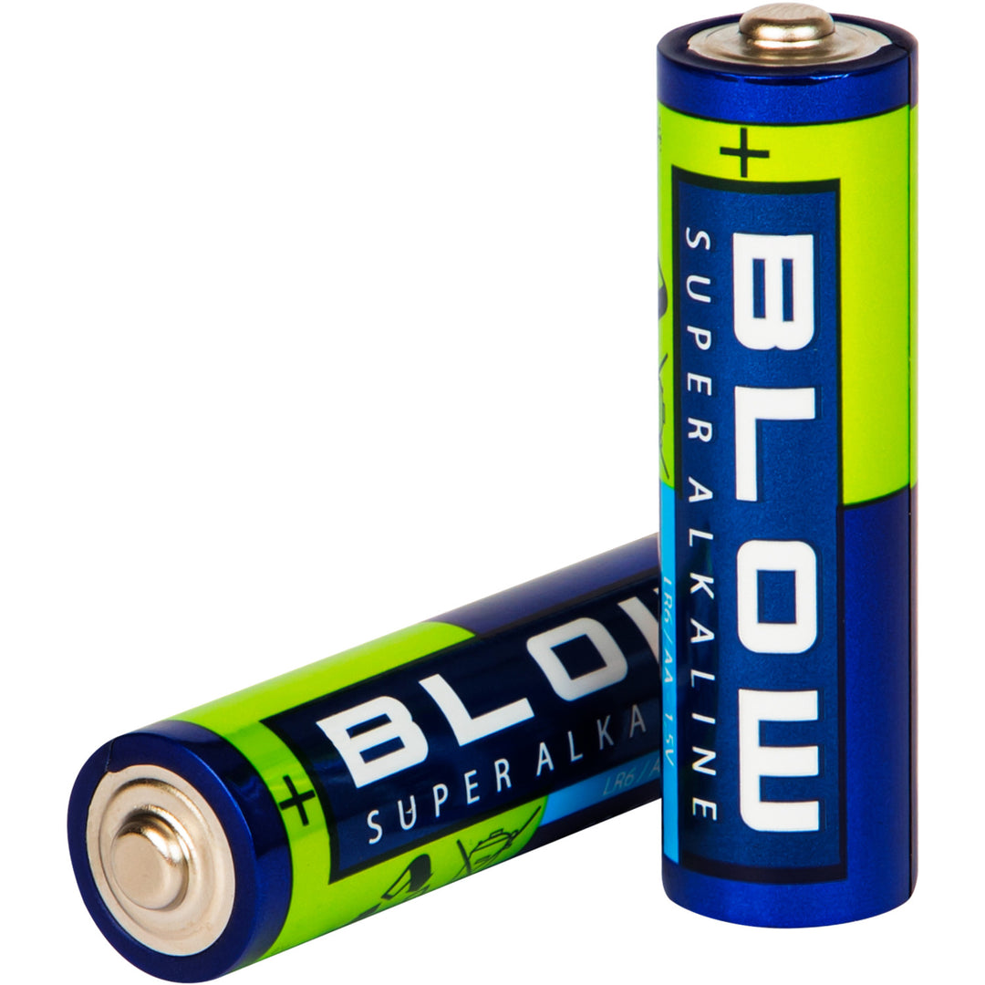 Alkalibatterier AA Blow, LR6, spänning 1,5 V, 40-pack