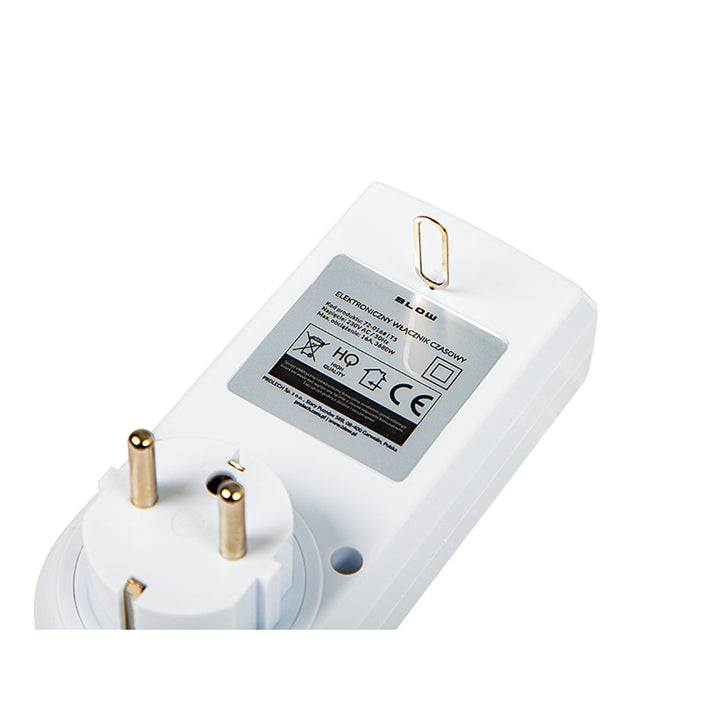 Blow digital timer programmer, LCD-display, noggrannhet +/- 1 minut per månad, 16 olika funktionskombinationer, 72-016#