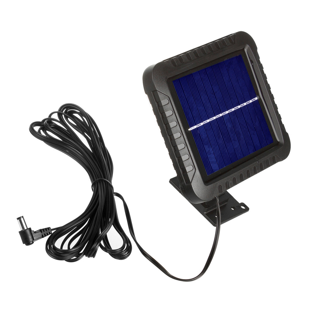 Solcellslampa med rörelsesensor Maclean, IP44, 5W, 400lm, 6000K, litiumbatteri 1300 mAh, 5,5V DC MCE438, 4 stycken