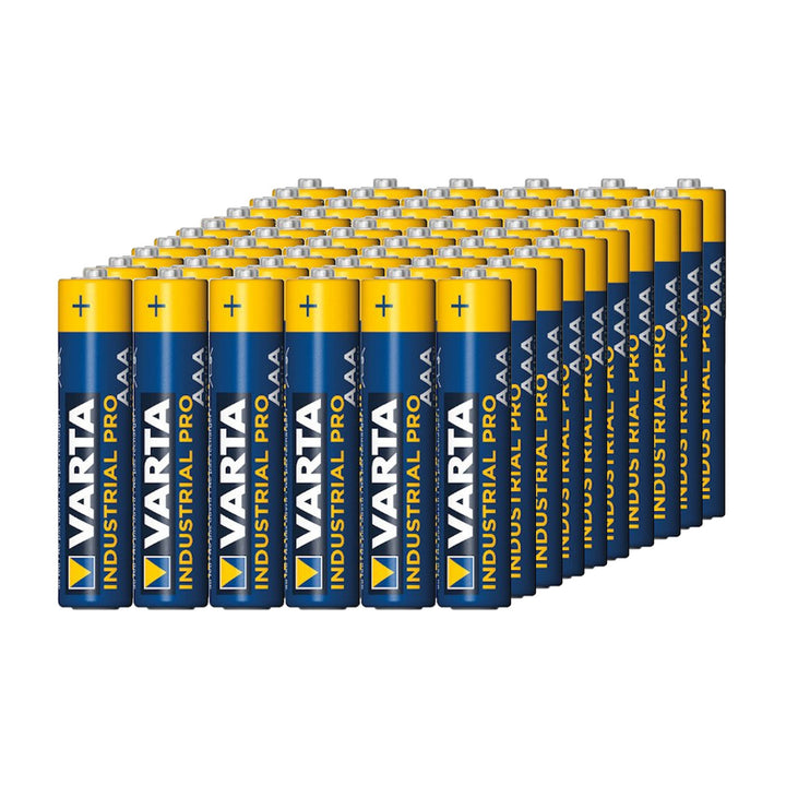 60x batteri R-03 LR03 AAA alkaliskt Varta Industrial 4003
