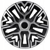 Universal hjulkapsel 14'' NRM The Best Bicolor silver-svart 1 st