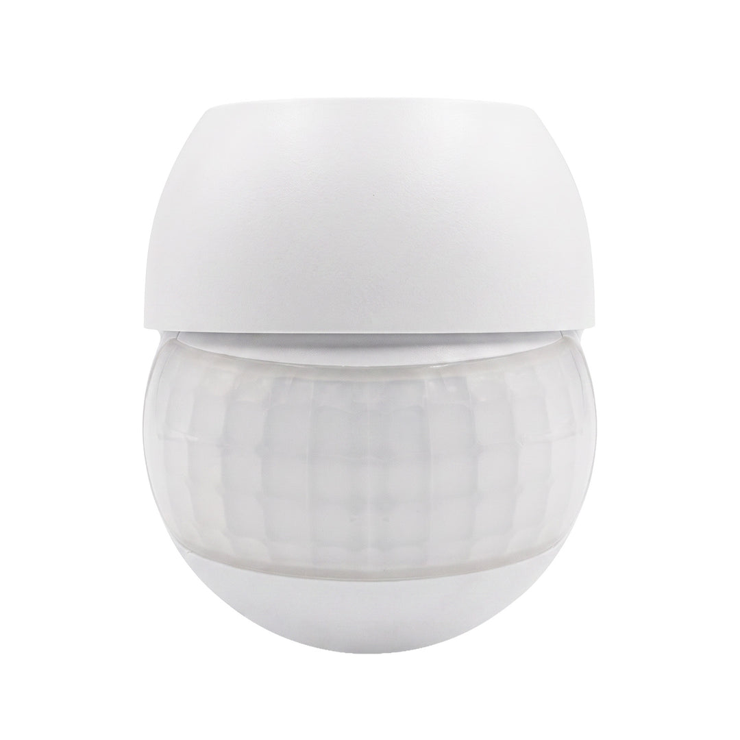 Maclean PIR-rörelsesensor 12–24 V, infraröd, IP44, vit, räckvidd 12 m, max. belastning 60/120 W, MCE623 W
