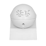 Maclean PIR-rörelsesensor 12–24 V, infraröd, IP44, vit, räckvidd 12 m, max. belastning 60/120 W, MCE623 W