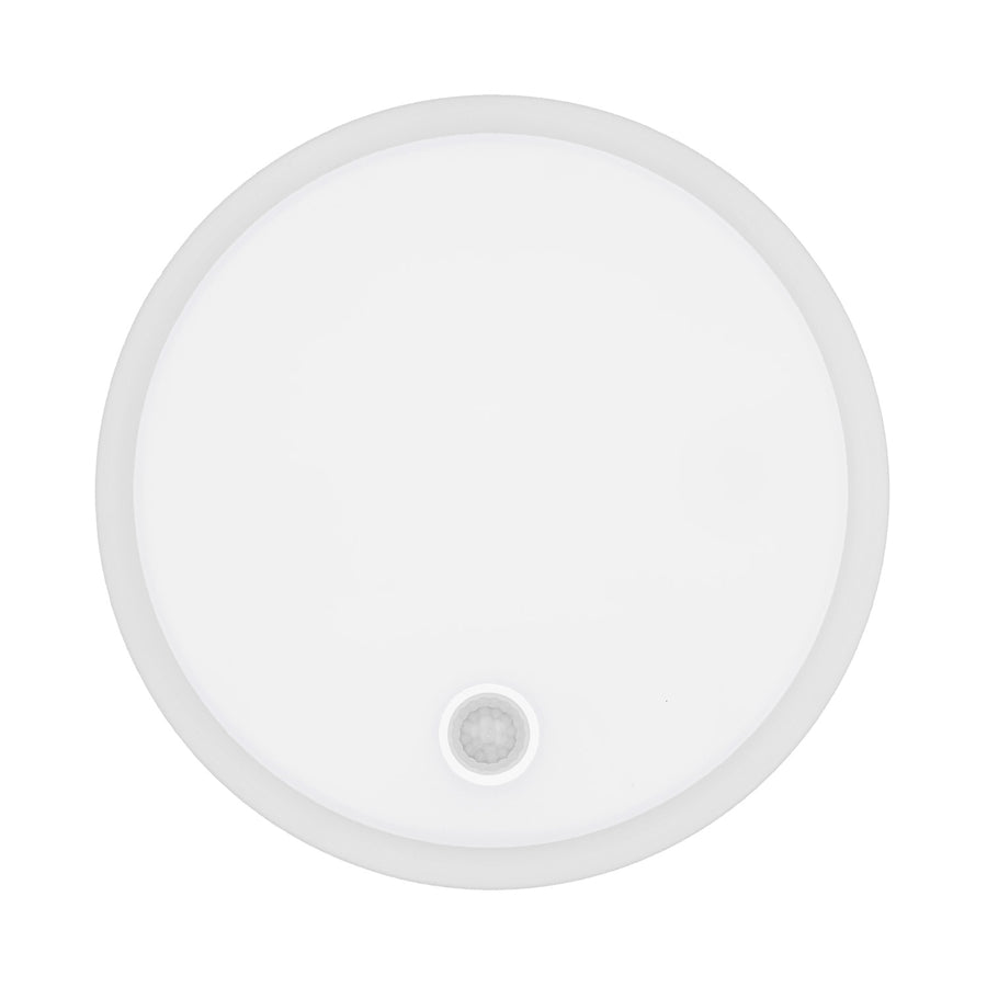 Maclean LED-lampa med rörelsesensor, PIR-sensor, vit, 10 W/15/18 W, IP65, justerbar färgtemperatur 3000/4000/6000 K, MCE535 W