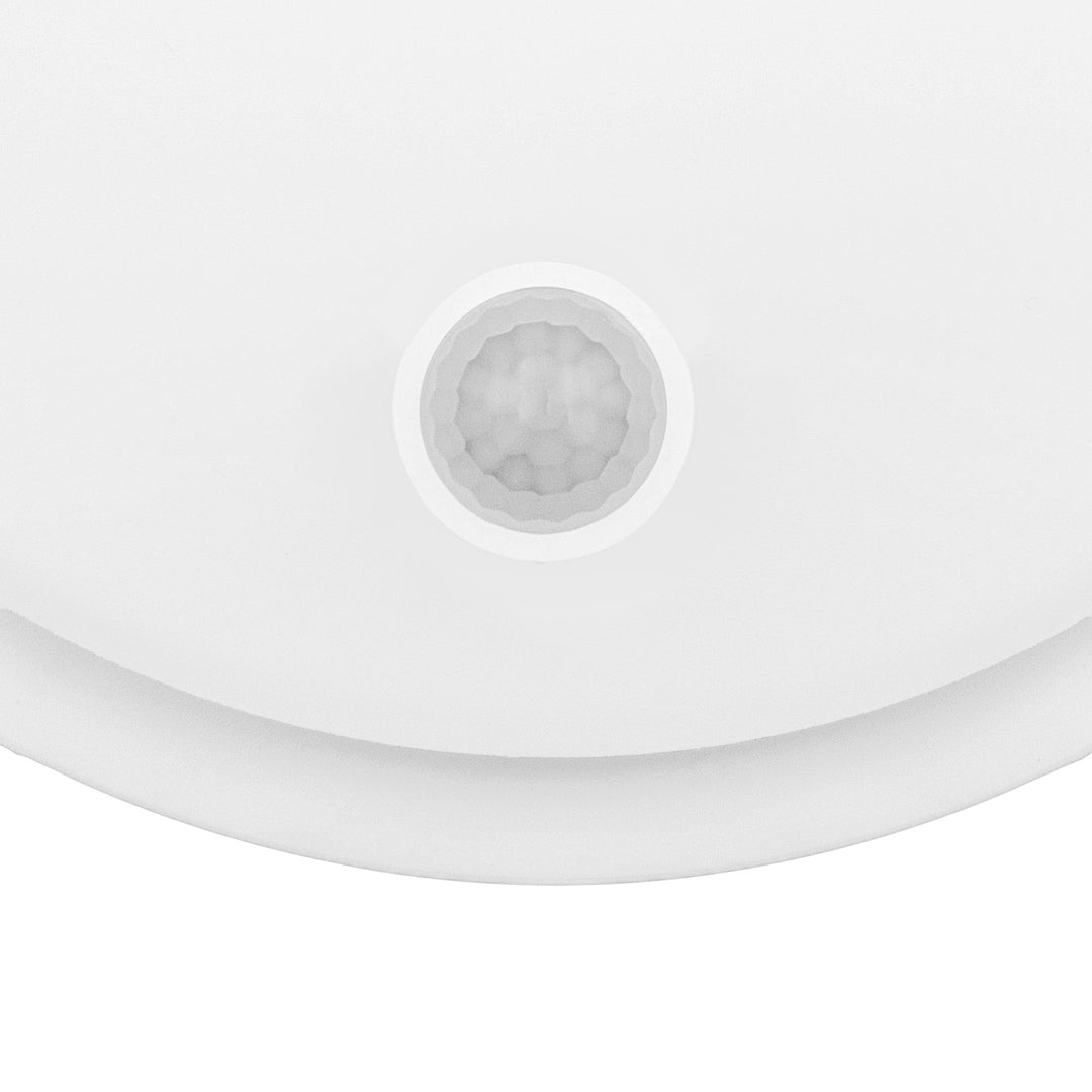 Maclean LED-lampa med rörelsesensor, PIR-sensor, vit, 10 W/15/18 W, IP65, justerbar färgtemperatur 3000/4000/6000 K, MCE535 W