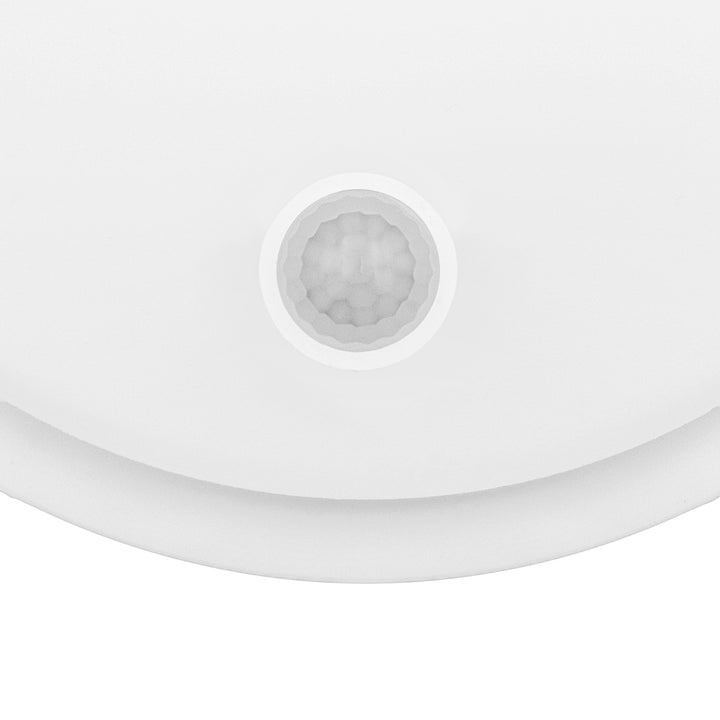 Maclean LED-lampa med rörelsesensor, PIR-sensor, vit, 10 W/15/18 W, IP65, justerbar färgtemperatur 3000/4000/6000 K, MCE535 W