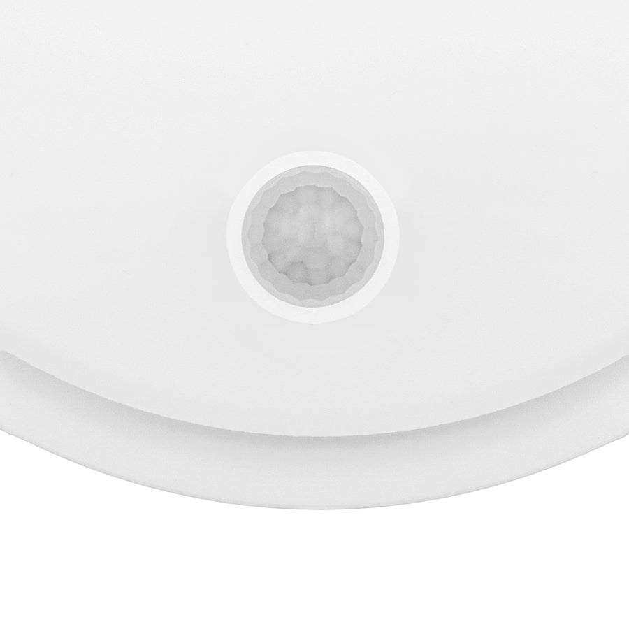 Maclean LED-lampa med rörelsesensor, PIR-sensor, vit, 10 W/15/18 W, IP65, justerbar färgtemperatur 3000/4000/6000 K, MCE535 W