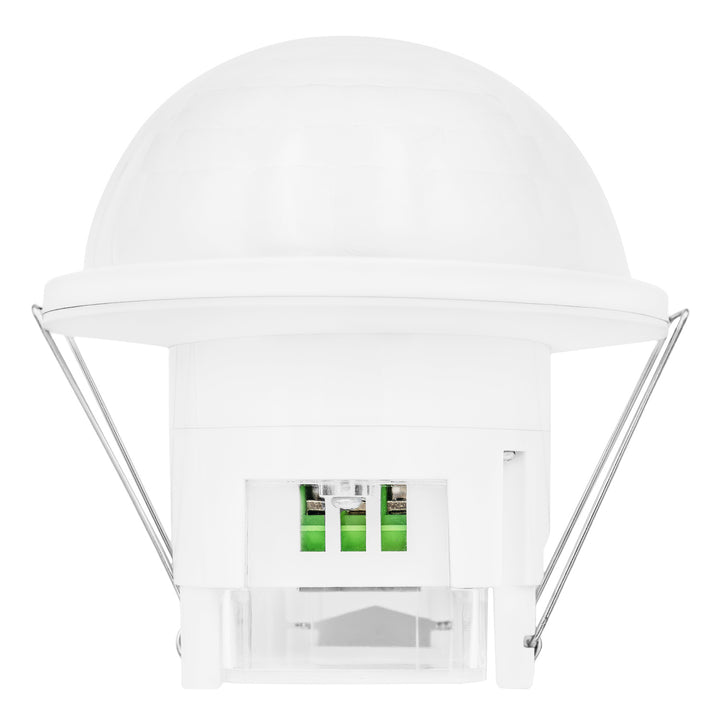 Maclean PIR-närvarosensor, för infällning, räckvidd 10x40 m, 1000 W/2000 W, 220–240 V AC, 50/60 Hz, IP54, MCE822