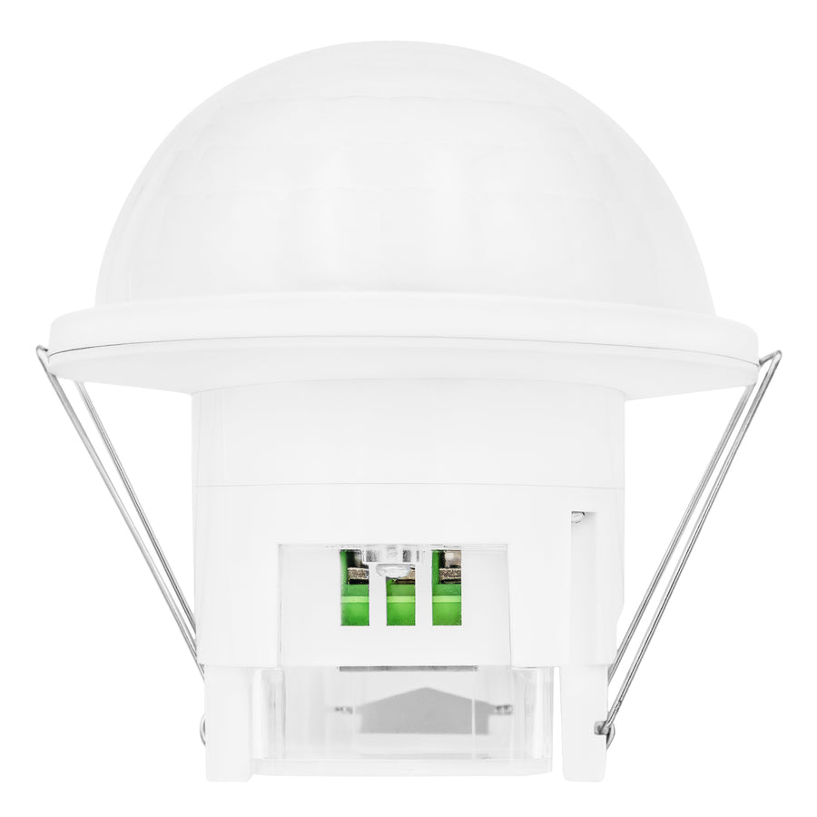 Maclean PIR-närvarosensor, för infällning, räckvidd 10x40 m, 1000 W/2000 W, 220–240 V AC, 50/60 Hz, IP54, MCE822