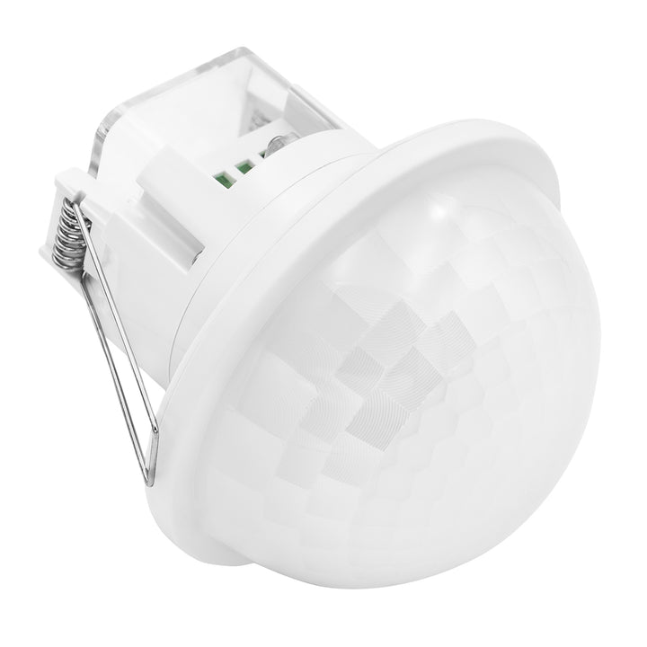 Maclean PIR-närvarosensor, för infällning, räckvidd 10x40 m, 1000 W/2000 W, 220–240 V AC, 50/60 Hz, IP54, MCE822
