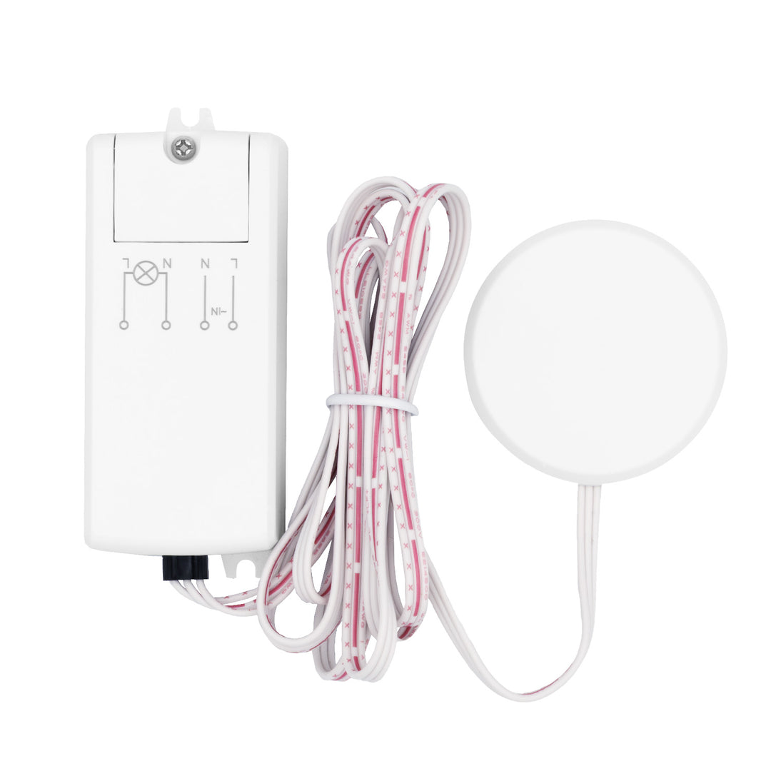 Maclean infälld touchbrytare, <40 mm, 110–240 V växelström, max. belastning 600 W för LED, MCE824
