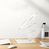 Justerbar, ergonomisk laptopstativ för 10-17 tum LAPTOP STAND MT2661W, Mediatech