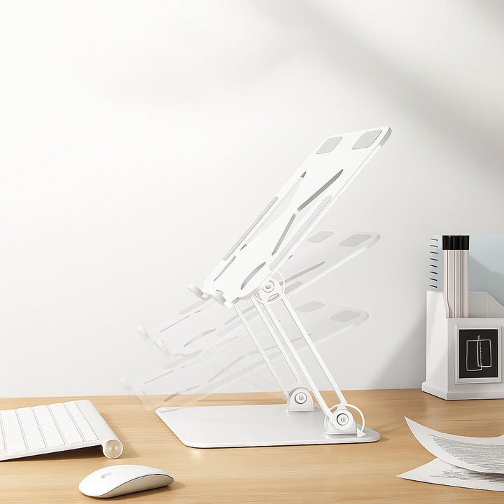 Justerbar, ergonomisk laptopstativ för 10-17 tum LAPTOP STAND MT2661W, Mediatech