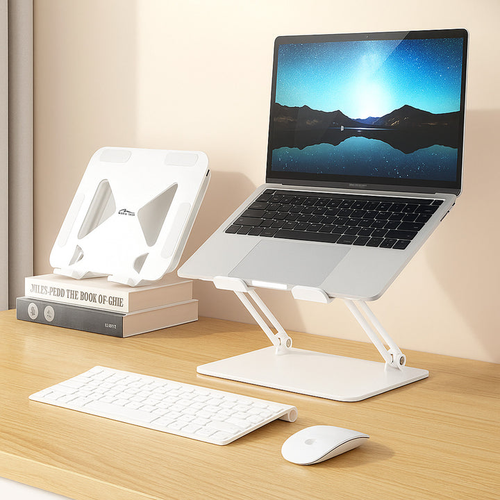 Justerbar, ergonomisk laptopstativ för 10-17 tum LAPTOP STAND MT2661W, Mediatech