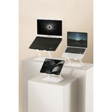 Justerbar, ergonomisk laptopstativ för 10-17 tum LAPTOP STAND MT2661W, Mediatech