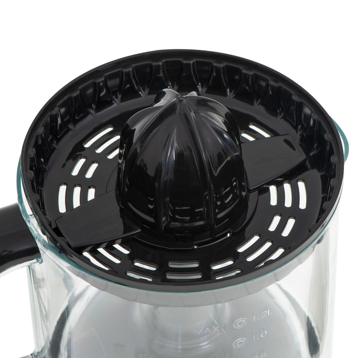 Citruspress Adler, kapacitet 1,2 l, maximal effekt 60 W, svart, AD 4012