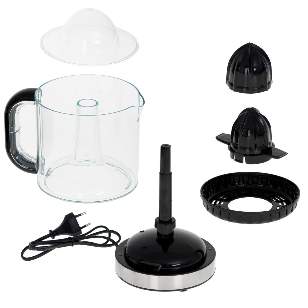 Citruspress Adler, kapacitet 1,2 l, maximal effekt 60 W, svart, AD 4012