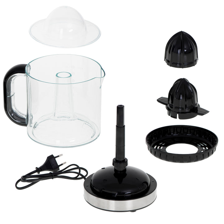 Citruspress Adler, kapacitet 1,2 l, maximal effekt 60 W, svart, AD 4012
