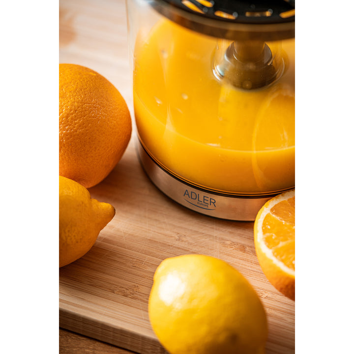 Citruspress Adler, kapacitet 1,2 l, maximal effekt 60 W, svart, AD 4012