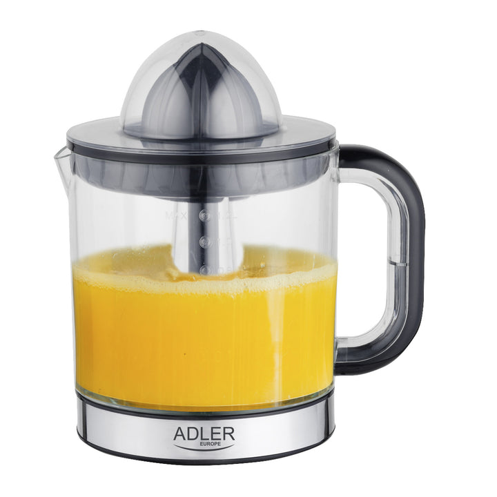 Citruspress Adler, kapacitet 1,2 l, maximal effekt 60 W, svart, AD 4012
