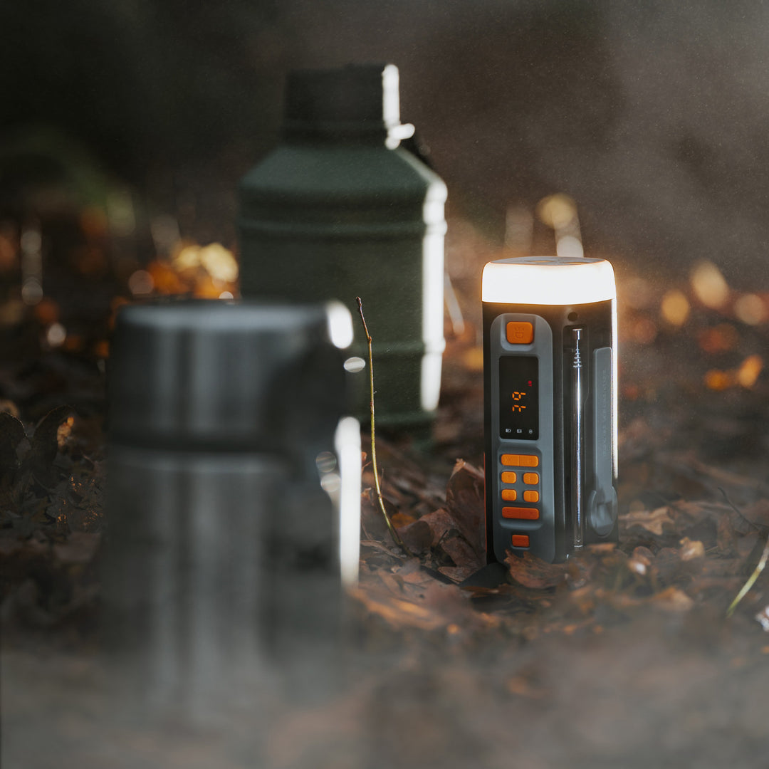 Adler nödradio, med solpanel, vev och powerbank, Bluetooth 5.0, LED-ficklampa 4W, 4500 mAh, AD 1920