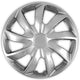 Universal hjulkapsel 13'' NRM Quad silver 4 st