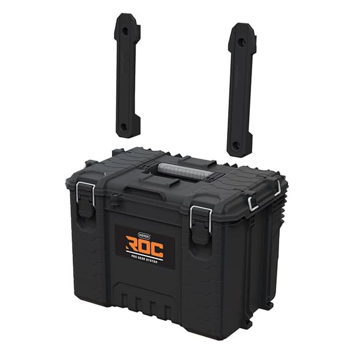 Verktygslåda Keter ROC XL Pro Gear 2.0, bärförmåga 72 kg, Pro Mount-fästen, kan hängas på väggen, 256980